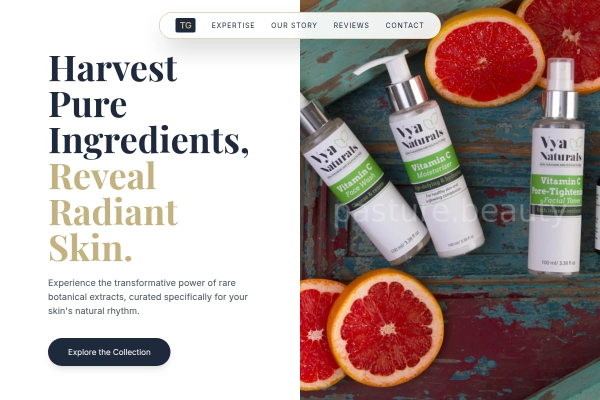 Floral Beauty Products