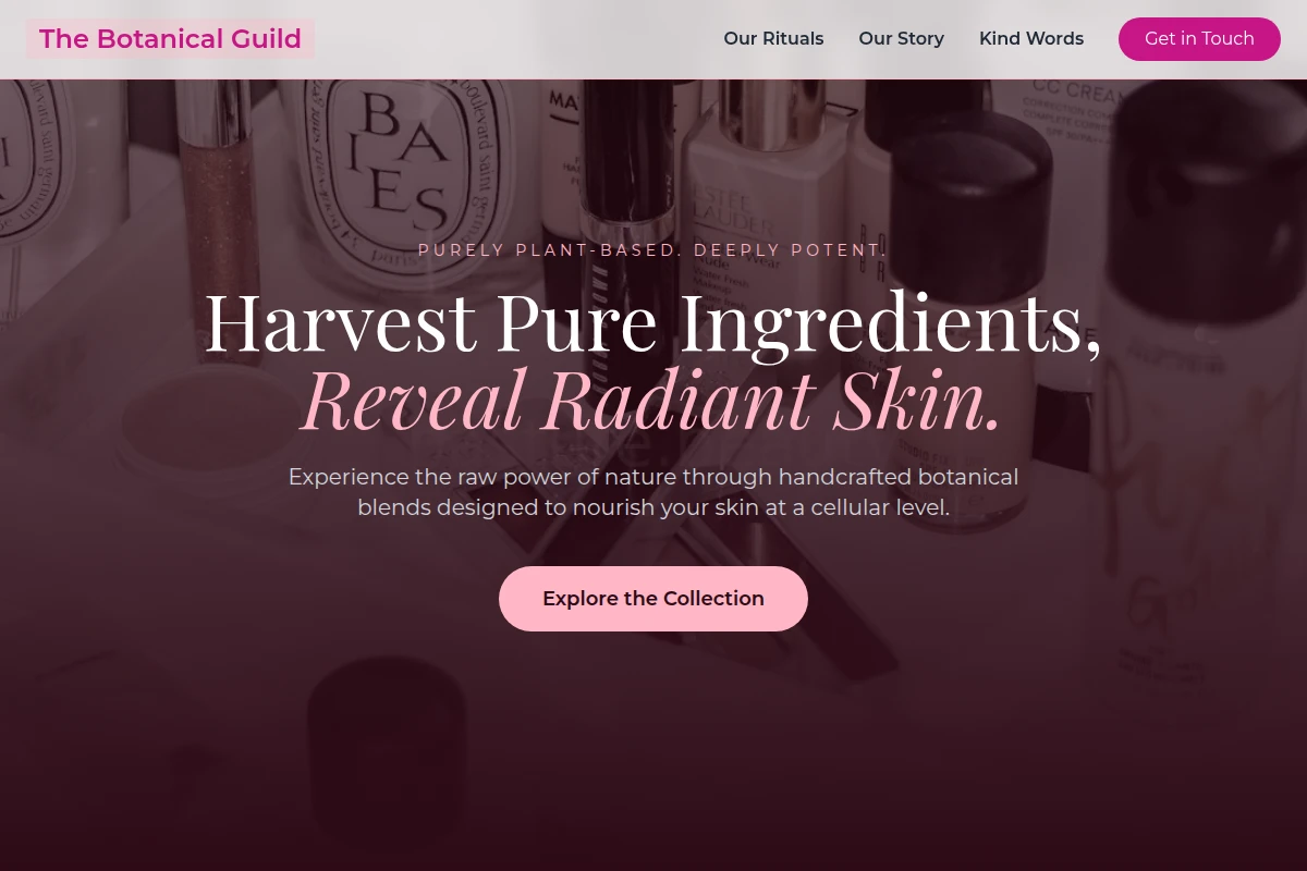 Raw Beauty Products