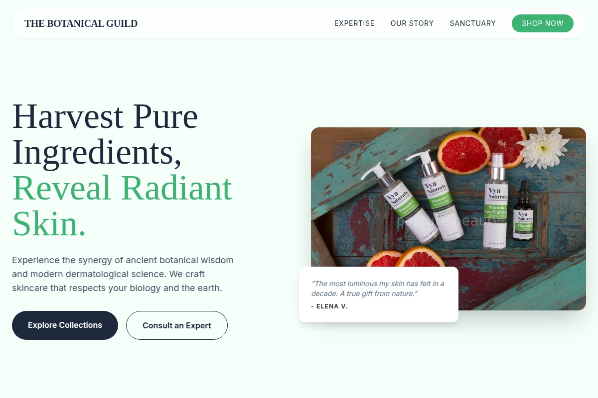 Harvest Beauty Products