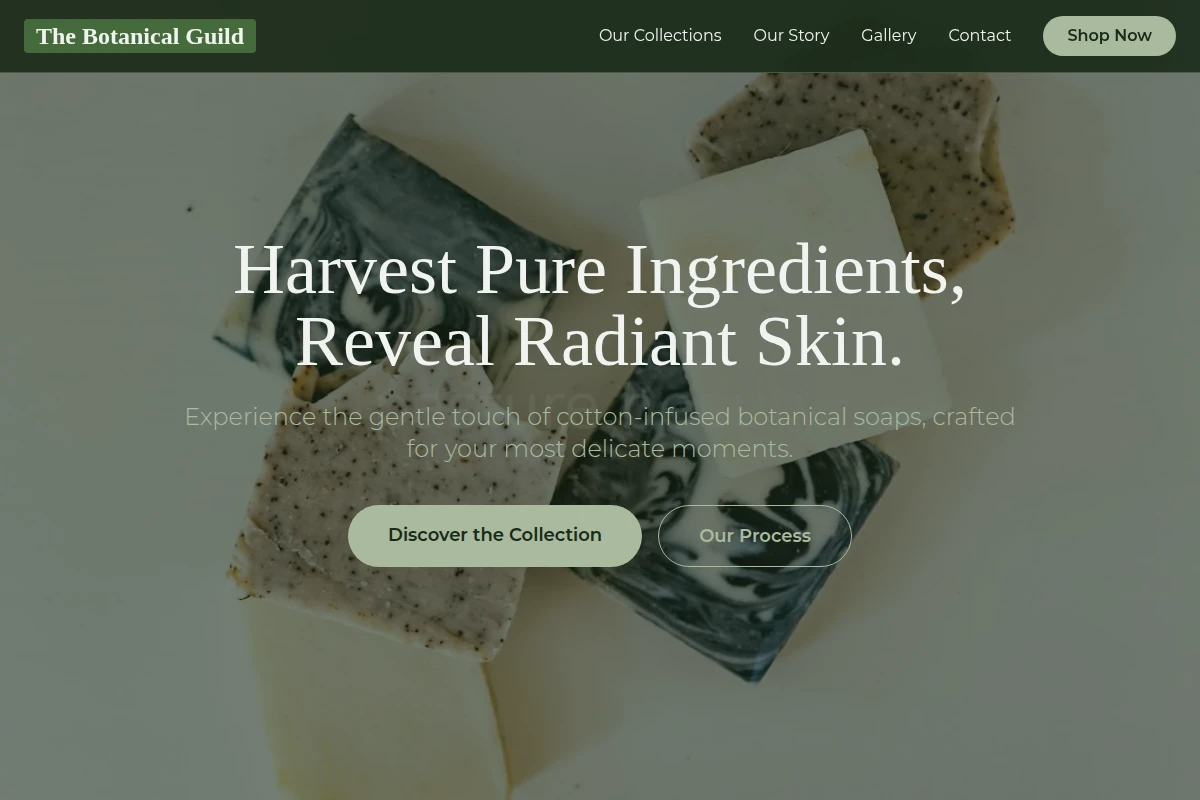 Cotton Handmade Soap