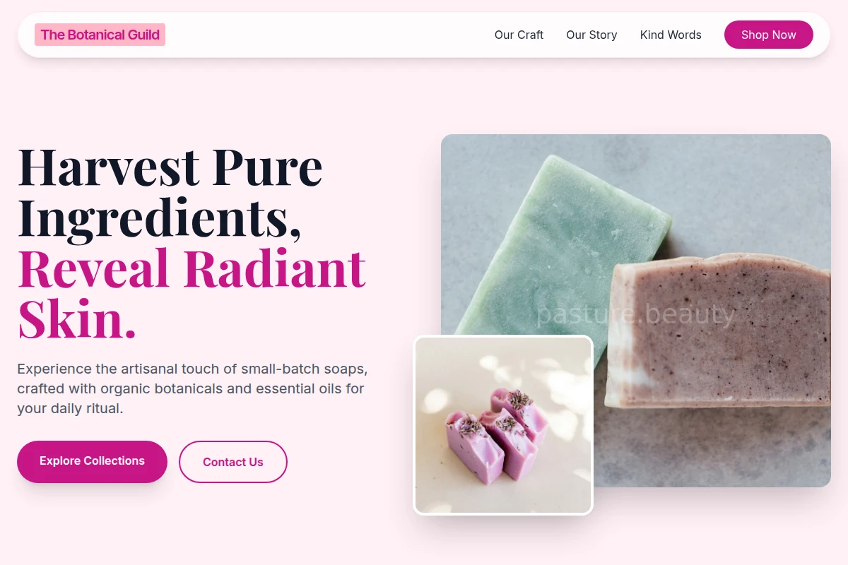 Bloom Handmade Soap