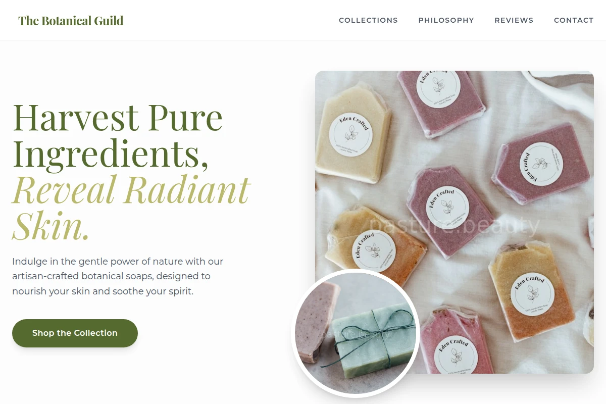 Serum Handmade Soap