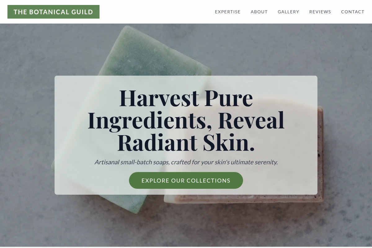 Botanical Handmade Soap